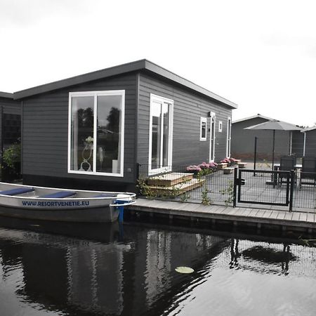 Chalet 'Het Giethoornsche Meer' Esterno foto